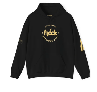 Official Flock Membership Hoodie (Black)